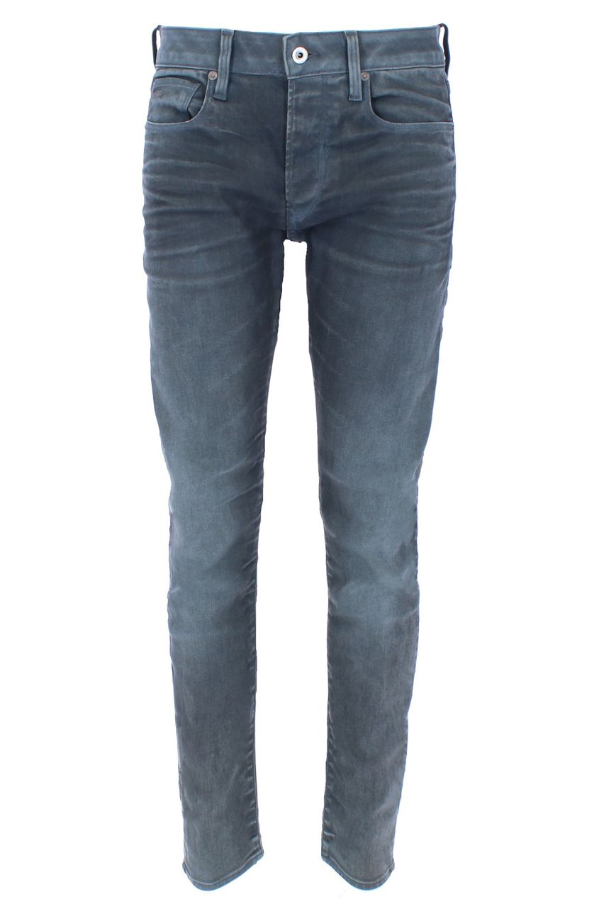 G-Star Raw Denim - 3301 Slim Loomer Grey Stretch Denim Herren Jeans - G-Star Raw Denim - SAGATOO - 8719366829270